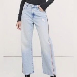 Siwy side zipper jeans